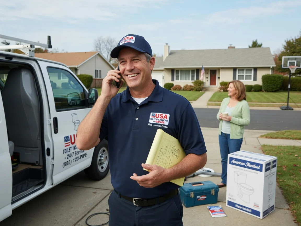 Toilet Installation Madera, PA FAQs